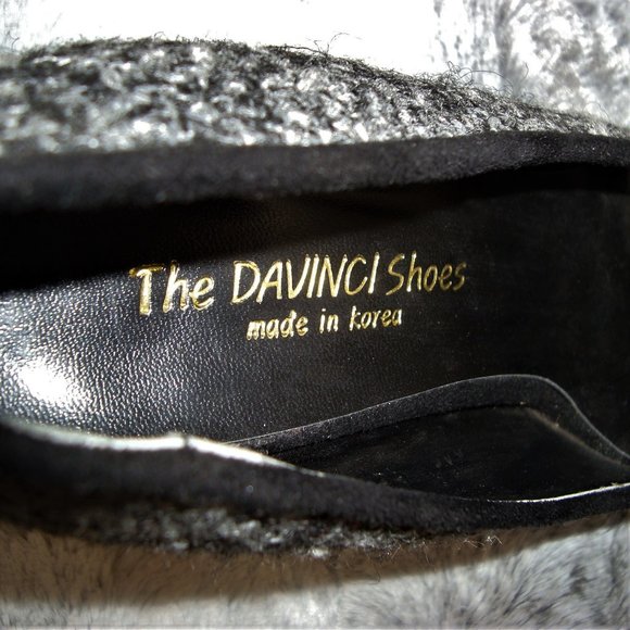 NEW The DAVINCI Shoes Tweed Heels* FINAL PRICE - Picture 2 of 7